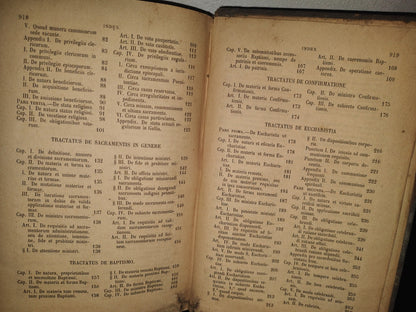 93- Latín. Compendium Theologiae Moralis. P. Ioannis Petri Guri S. I. - Tomus Secundus - 1892
