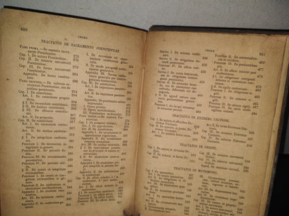 93- Latín. Compendium Theologiae Moralis. P. Ioannis Petri Guri S. I. - Tomus Secundus - 1892