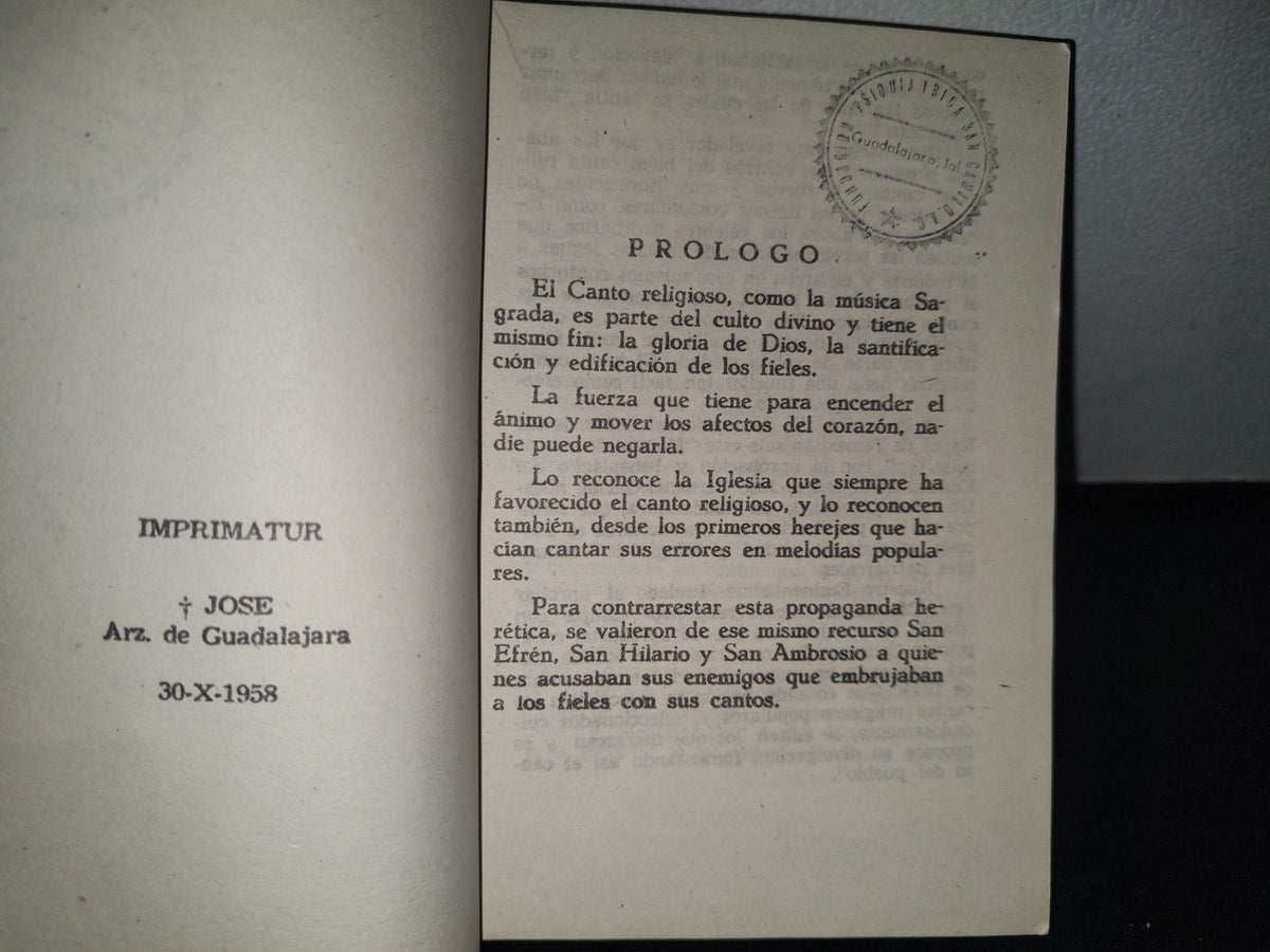 92- Cantos Religiosos Populares - Guadalajara, Jalisco, México - 1958