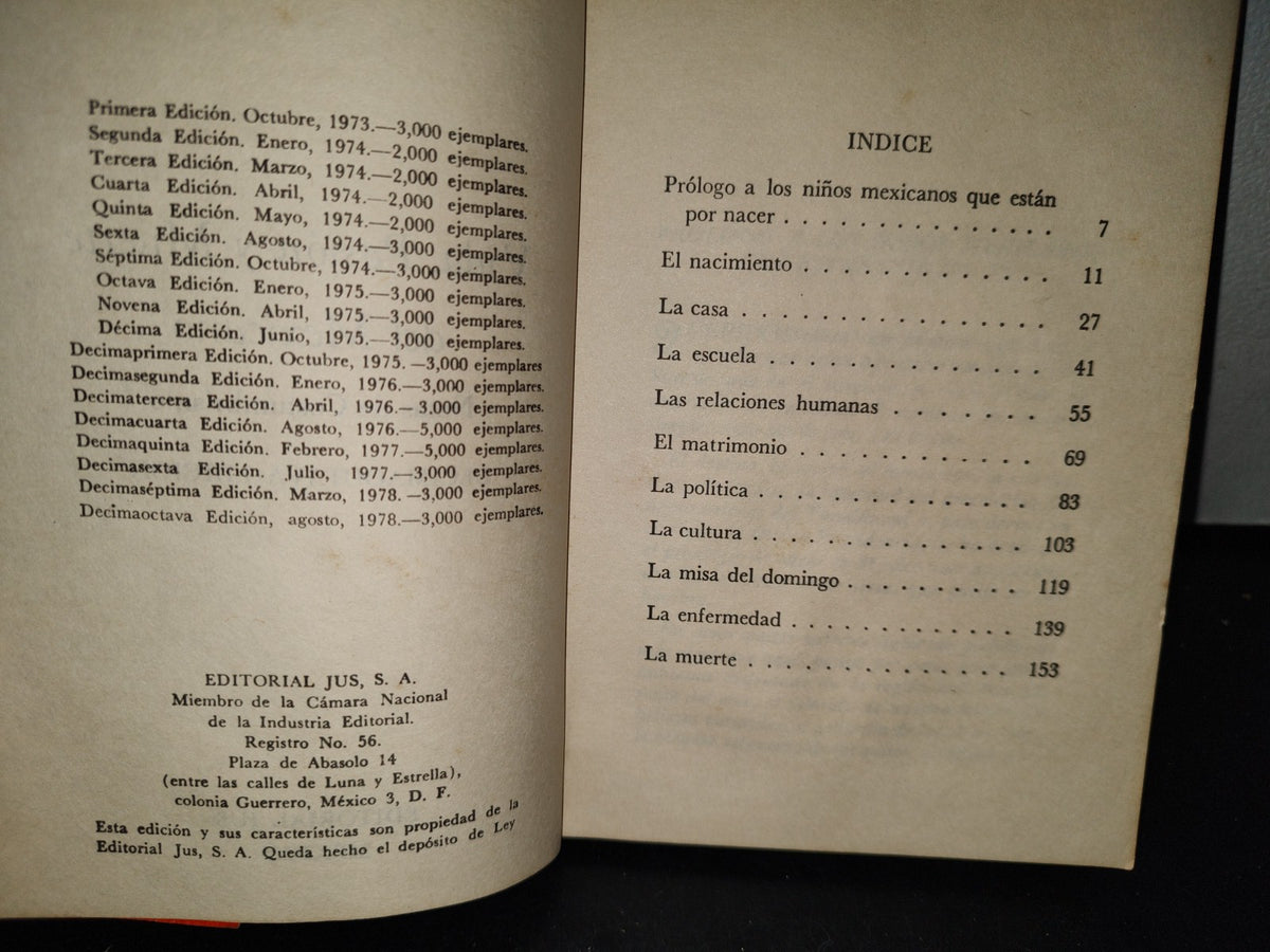 57- Vida, Pasión Y Muerte Del Mexicano - Joaquín Antonio Peñalosa - 1978