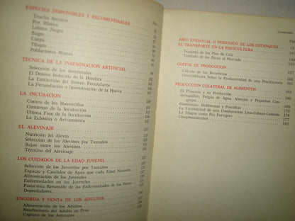 169- La Piscifactoría. Cría Industrial De Los Peces De Agua Dulce - Ramón Rubín R. - C.E.C.S.A.