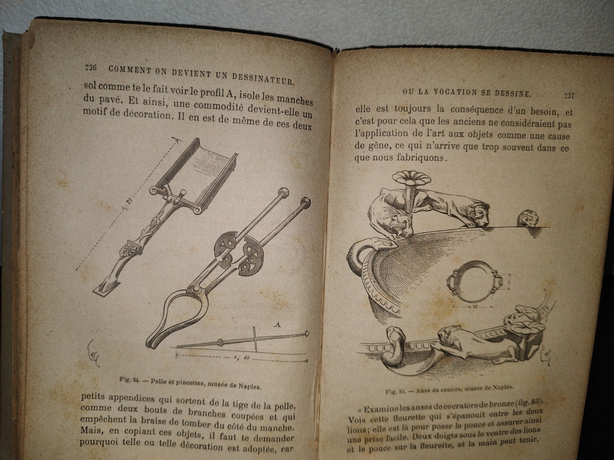 64- Cómo Volverse Dibujante. Comment On Devient Un Dessinateur - E. Viollet-Le-Duc - 1800'S