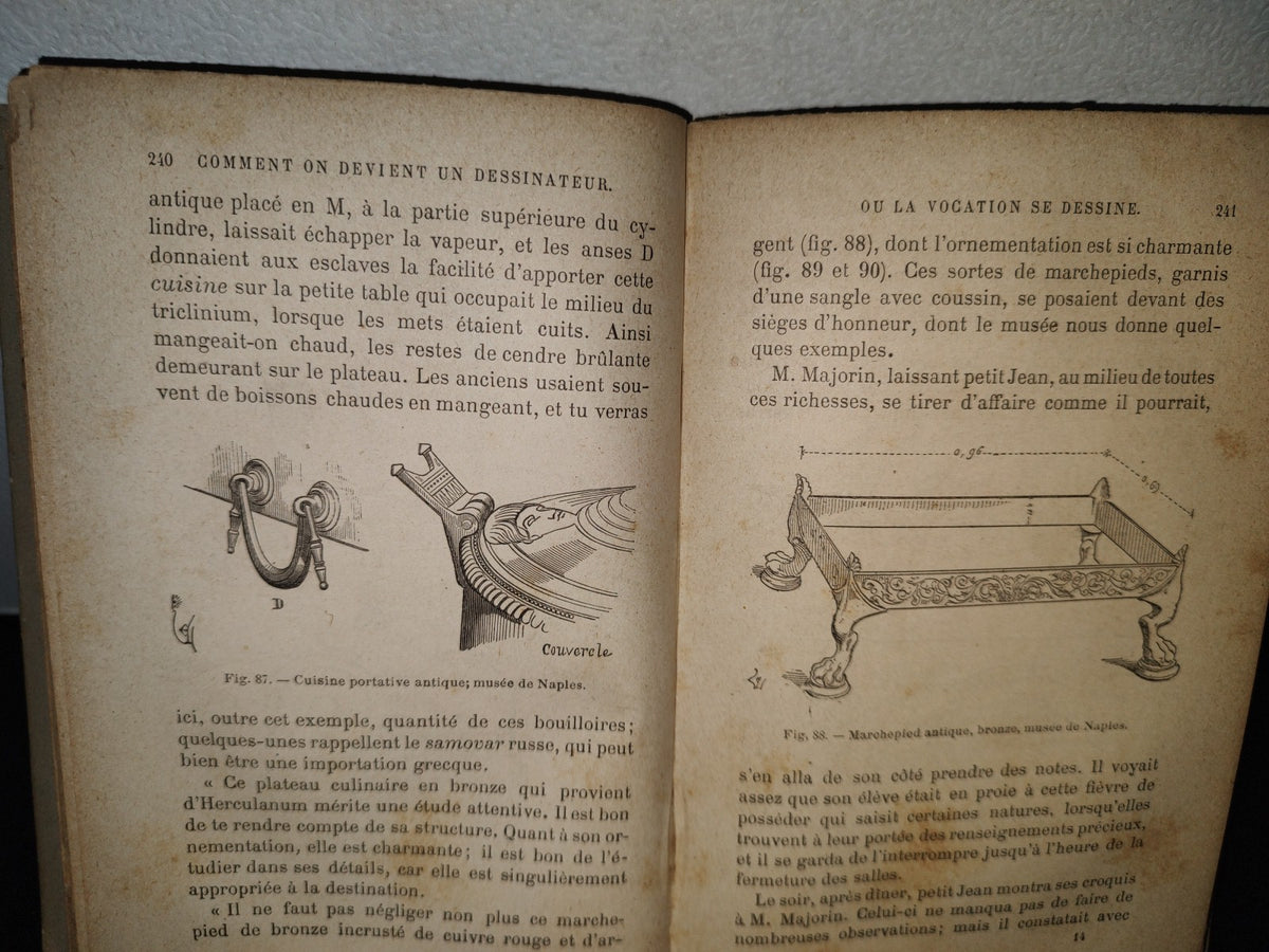 64- Cómo Volverse Dibujante. Comment On Devient Un Dessinateur - E. Viollet-Le-Duc - 1800'S