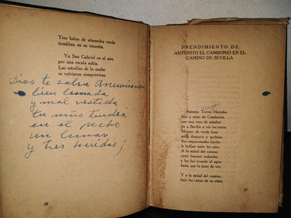 158- Romancero Gitano - Federico García Lorca - Editorial Diana - 1953