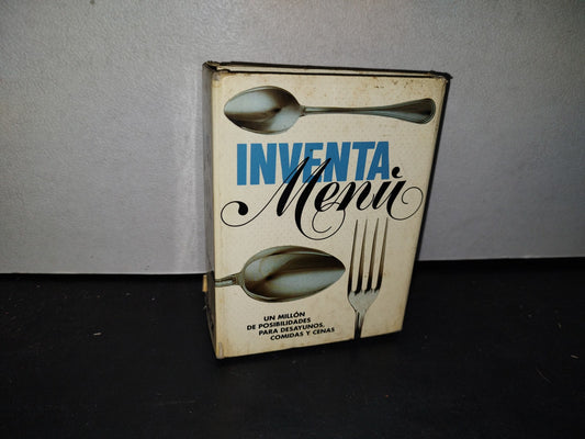 174- Inventa Menú. Corporación Editorial Onix - 70'S