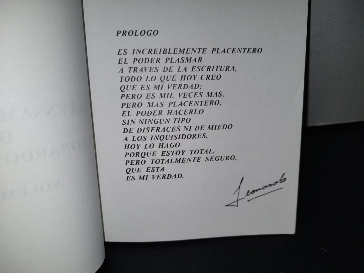 87-2- El Pensamiento Vivo De Leonardo Stemberg. Volumen Iii. Frases Para Pensar - 1994