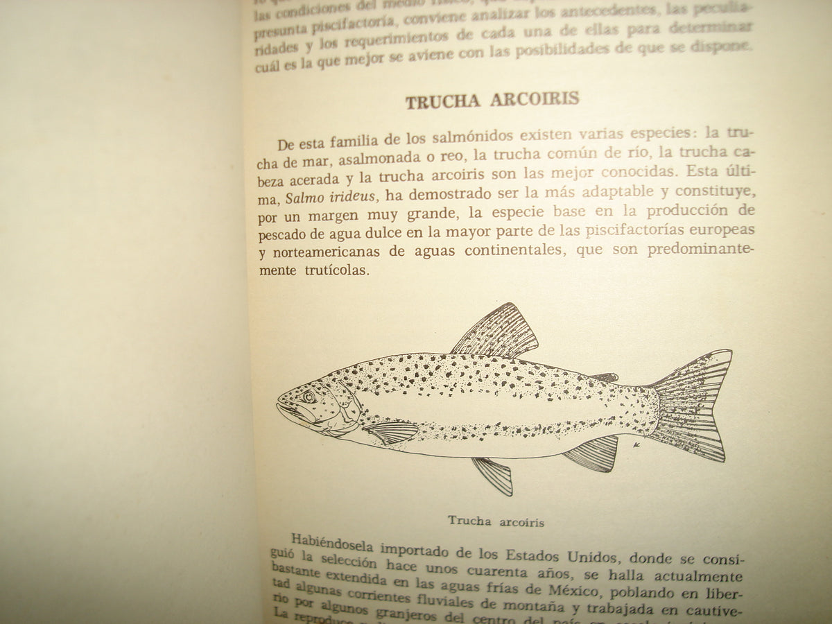 169- La Piscifactoría. Cría Industrial De Los Peces De Agua Dulce - Ramón Rubín R. - C.E.C.S.A.