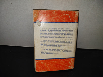 199- Manual Práctico Del Litigante - Fernando Arilla Bas - México D. F., 1989