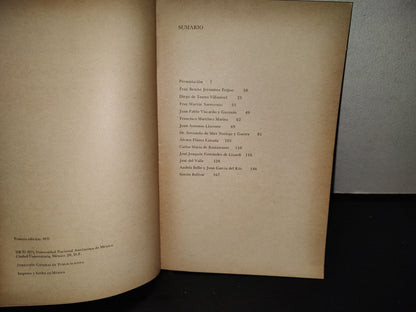 202- Lecturas Universitarias 4. Antología. Prosa En Lengua Española, Siglos XVIII Y XIX, Ernesto Mejía Sánchez. Universidad Nacional Autónoma De México - Primera Edición: 1971