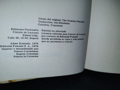 179- La Estrategia Del Dominó - Adam Kennedy - 1976
