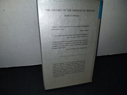 166- The History Of The Growth Of Heaven - Andrei Codrescu - First Printing, 1973