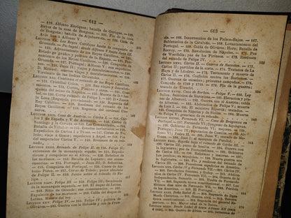 65- Historia Profana General Y La Particular De España - Fernando De Castro - 1887