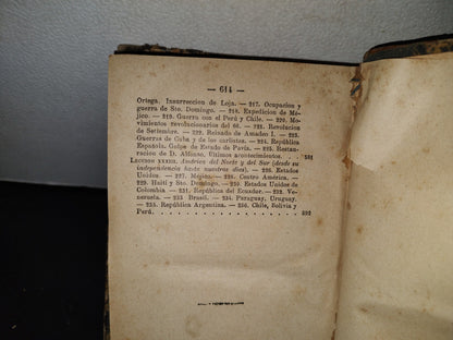 65- Historia Profana General Y La Particular De España - Fernando De Castro - 1887