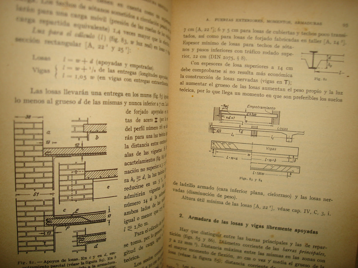 160- Construcciones De Hormigón Armado - C. Kersten. Buenos Aires, Ediciones G. Gili, 1948