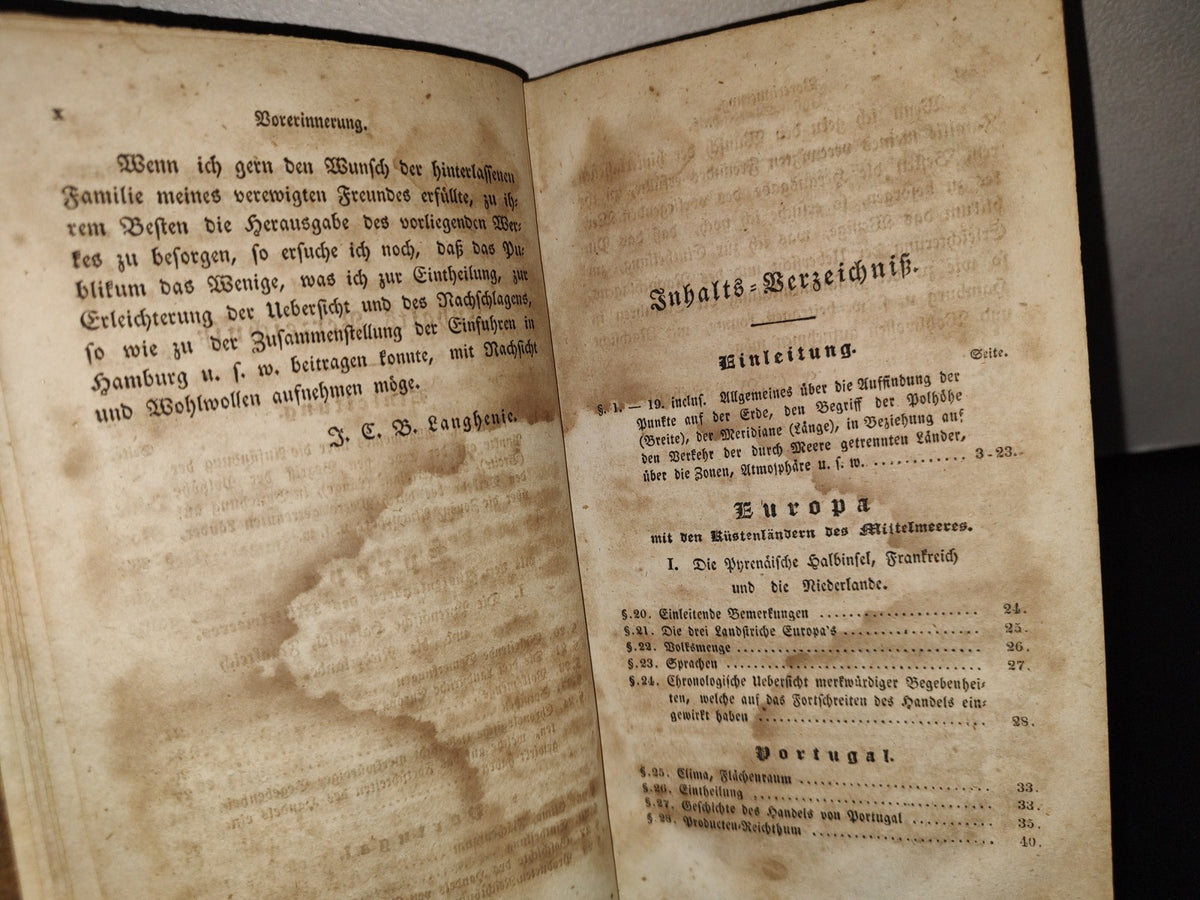 59- Carl Crüger'S Handelsgeographie Oder Beschreibung Der Erde, Was Sie Für Den Kaufmann Ist - 1833