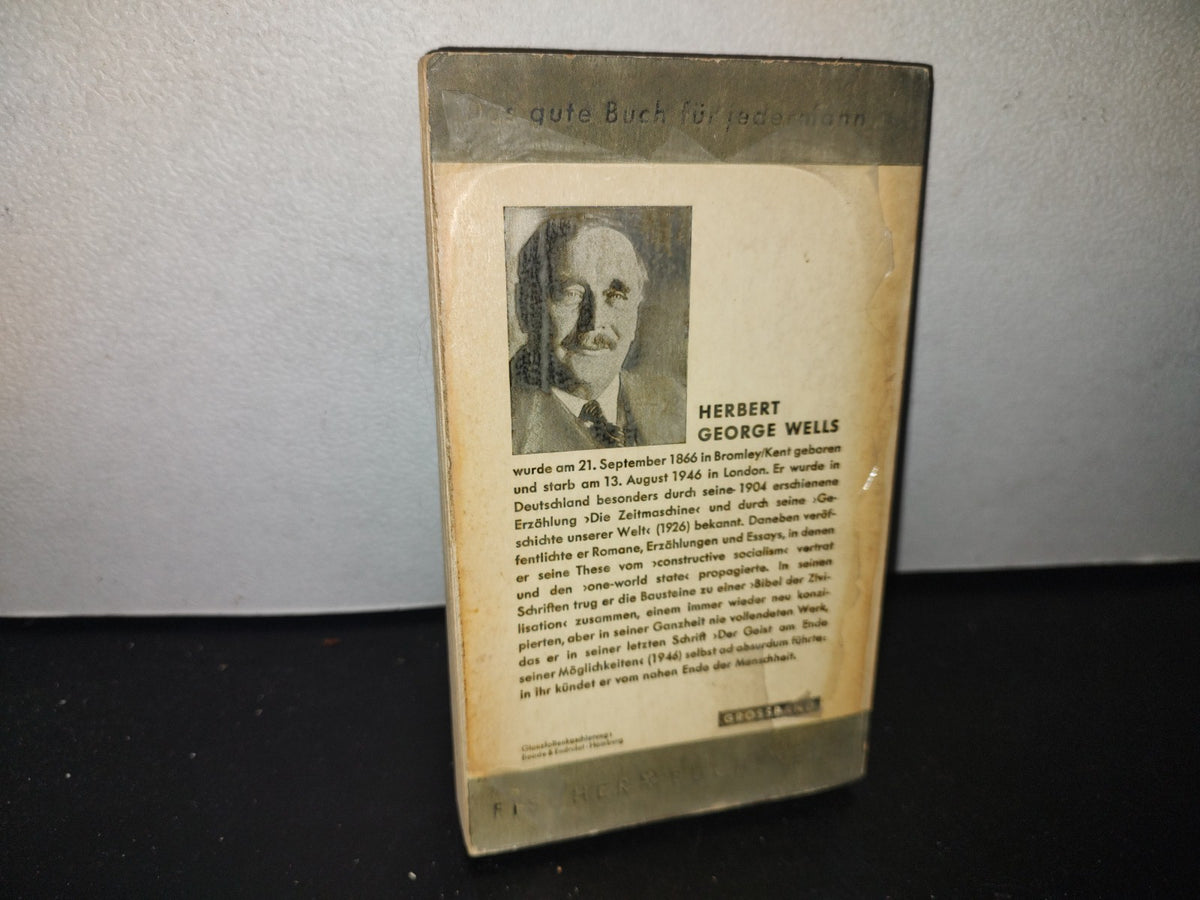 128- Alemán. Die Geschichte Unserer Welt - H. G. Wells - 1959