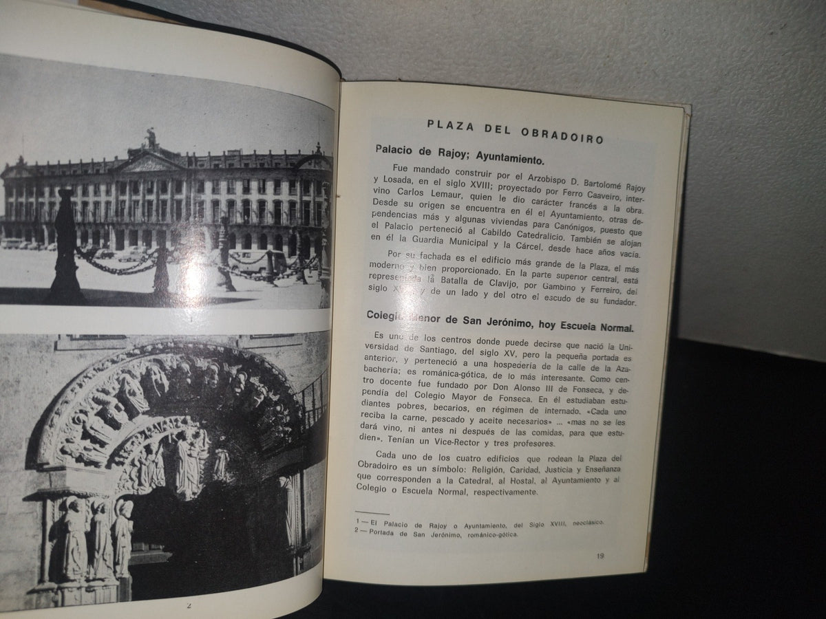 96- Guía De Santiago. Sus Monumentos Su Arte - Gregorio Fuertes Domínguez - 1971
