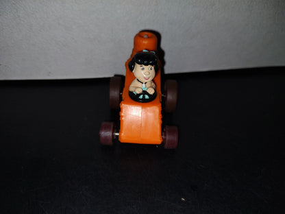 A3- Juguete Vintage De Los Picapiedra. Betty En Carrito - 1992