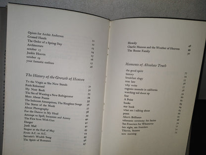 166- The History Of The Growth Of Heaven - Andrei Codrescu - First Printing, 1973