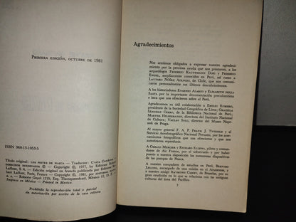114- Las Pistas De Nazca - Simone Waisbard - Editorial Diana. Primera Edición 1981