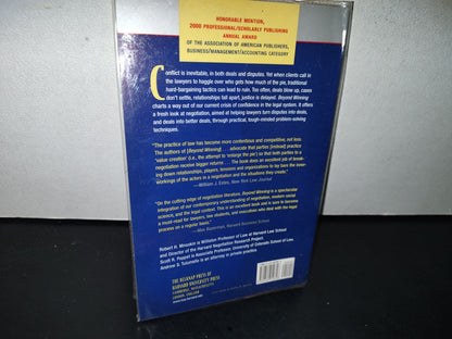 195- Beyond Winning. Negotiating To Create Value In Deals And Disputes - Robert H. Mnookin