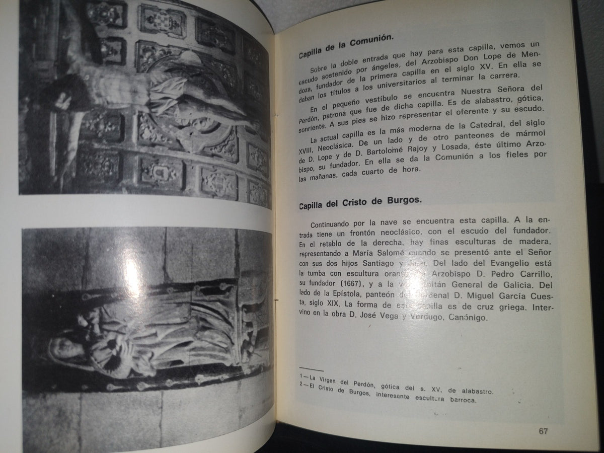 96- Guía De Santiago. Sus Monumentos Su Arte - Gregorio Fuertes Domínguez - 1971