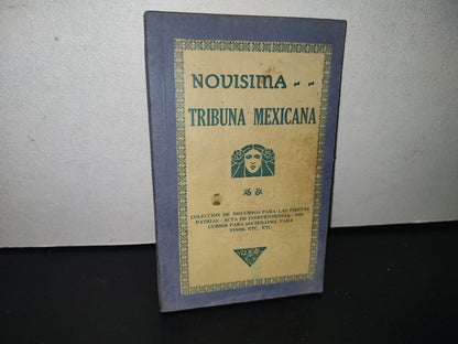 93- Novisima Tribuna Mexicana. Colección De Discursos Y Poemas - Editorial Martínez - 70'S