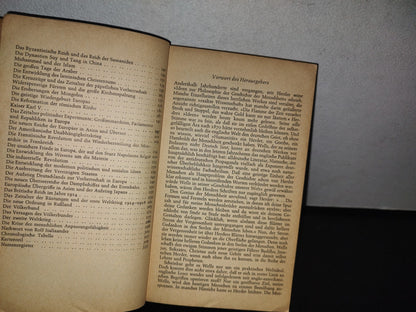 128- Alemán. Die Geschichte Unserer Welt - H. G. Wells - 1959