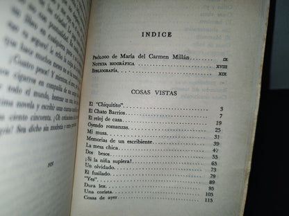 202- Colección De Escritores Mexicanos: Cosas Vistas Y Cartones - Ángel De Campo. Porrúa, 1985
