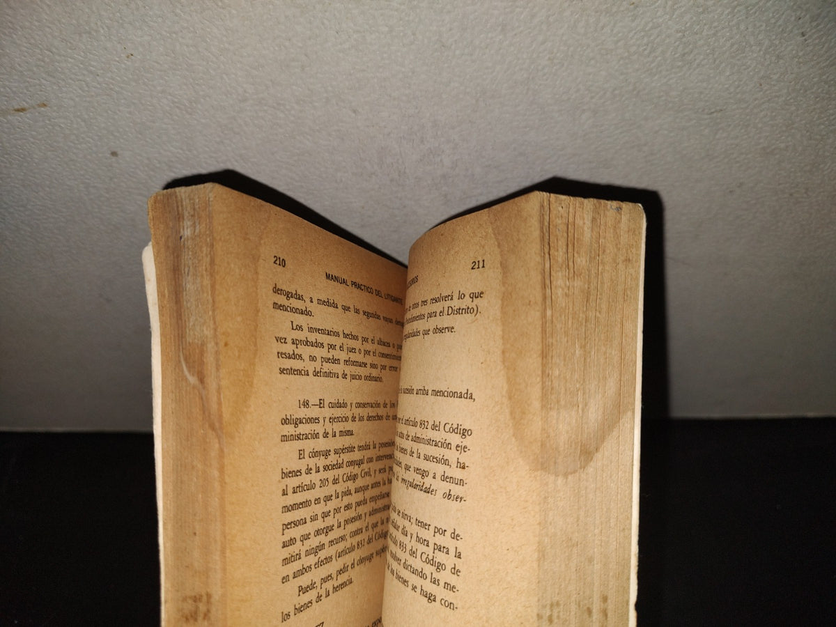 199- Manual Práctico Del Litigante - Fernando Arilla Bas - México D. F., 1989