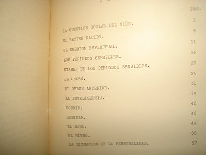 171- El Niño. La Cuestión Social Del Niño - 50'S