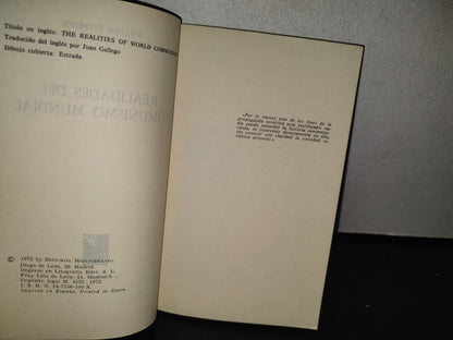 84- El Mundo Del Comunismo - William Petersen - Madrid 1973