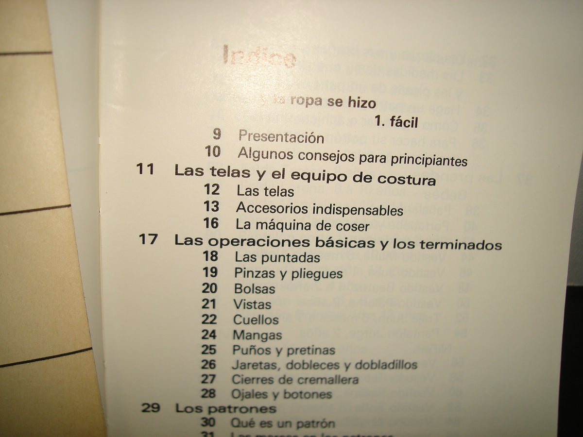 1- ...Y La Ropa Se Hizo 1. Fácil. CONASUPO, DICONSA - 1986