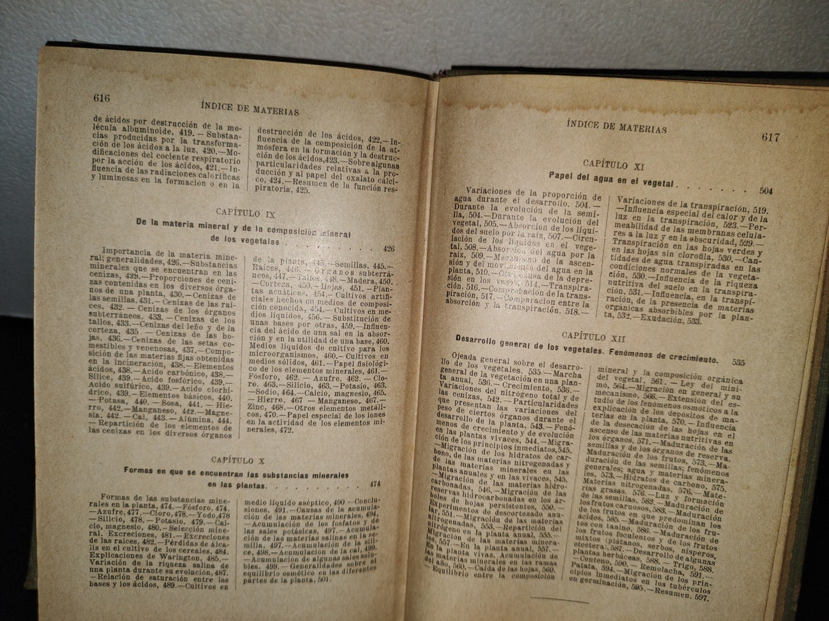 63- Química Agrícola. Química Vegetal - Gustavo André - 1918