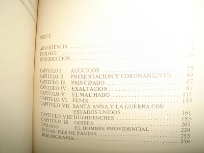 18- Santa Anna, Espectro De Una Sociedad - Agustín Yáñez - Primera Edición 1982