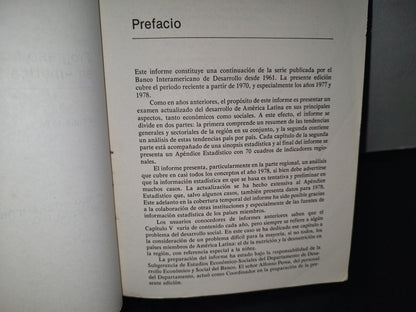 68- Progreso Económico Y Social En América Latina. Informe 1978. Banco Interamericano De Desarrollo