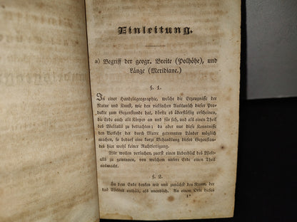 59- Carl Crüger'S Handelsgeographie Oder Beschreibung Der Erde, Was Sie Für Den Kaufmann Ist - 1833
