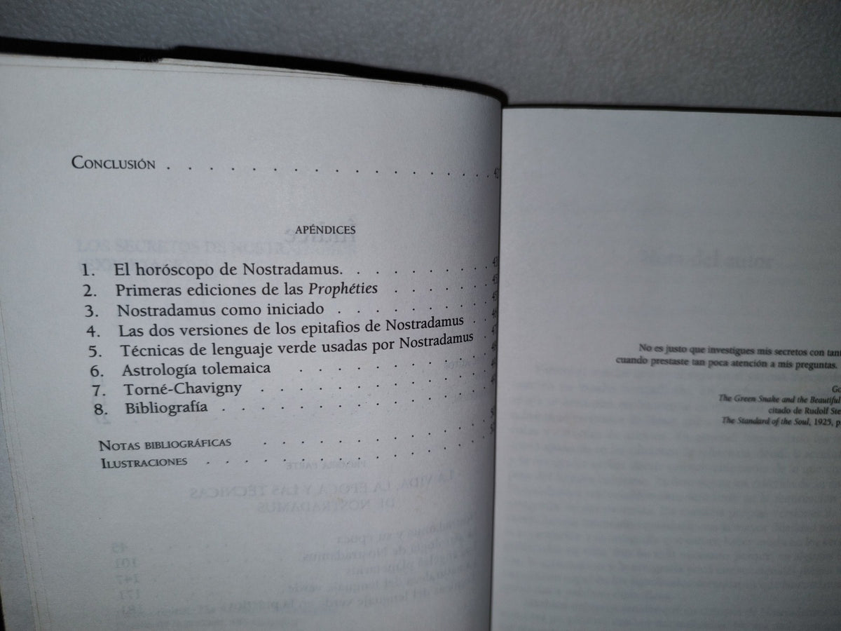 57- Los Secretos De Nostradamus - David Ovason - Plaza & Janés Editores. Primera Edición México: Mayo, 1998