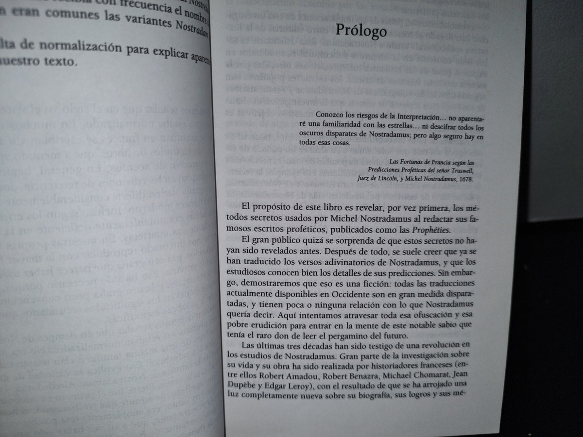 57- Los Secretos De Nostradamus - David Ovason - Plaza & Janés Editores. Primera Edición México: Mayo, 1998