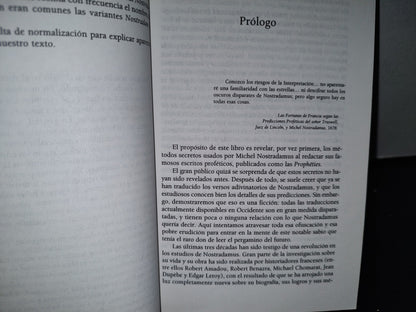 57- Los Secretos De Nostradamus - David Ovason - Plaza & Janés Editores. Primera Edición México: Mayo, 1998