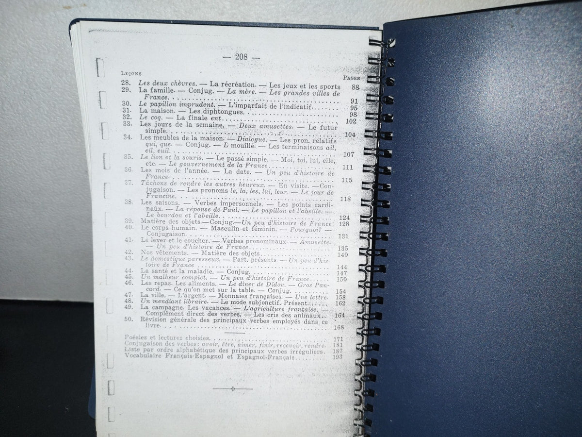 145- Método De Francés, Por C. Godard, Primer Libro - Editorial Progreso - 1938