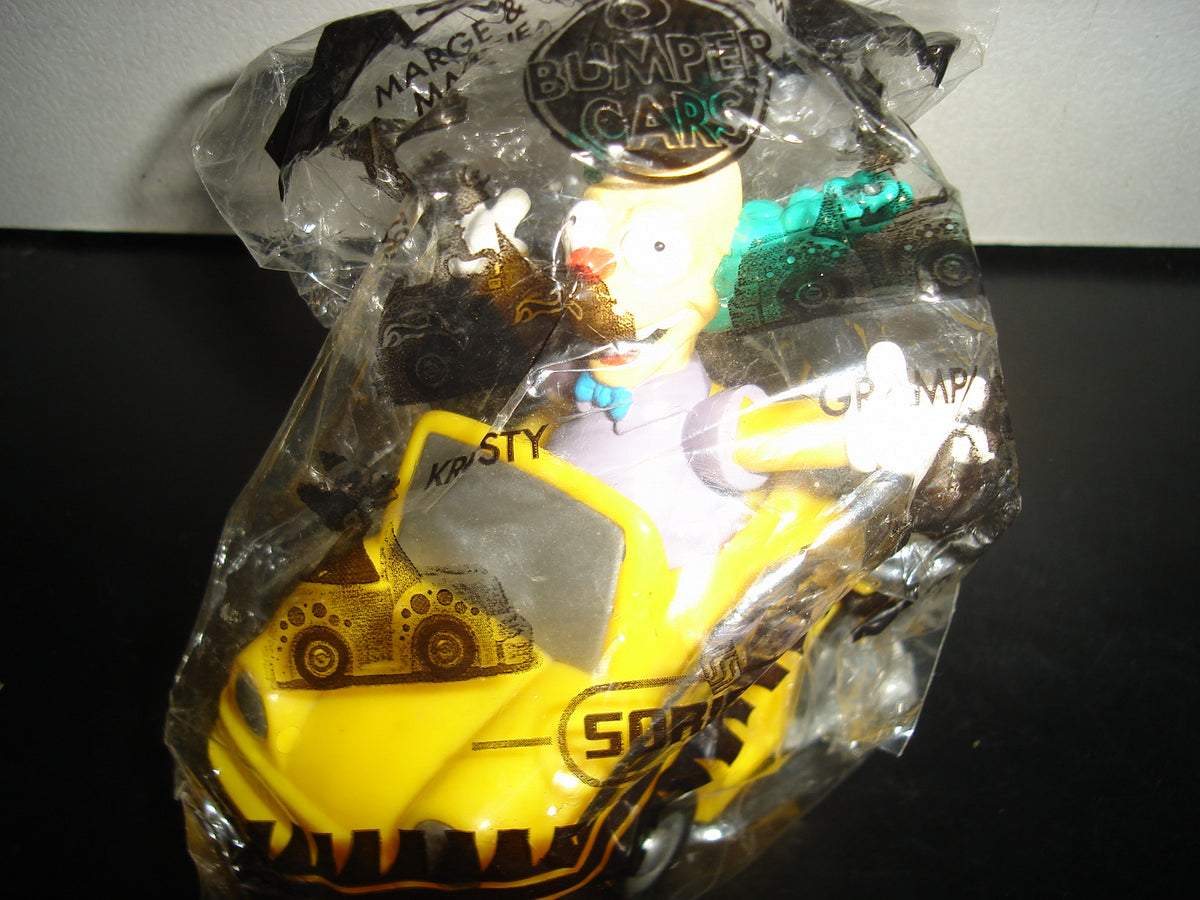A2- Figura Los Simpson. Krusty. Bumper Cars - Soriana. Tycoon Enterprises - 2000's