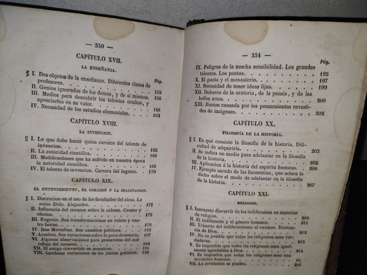 65- El Criterio - Jaime Balmes - Paris, Librería De Rosa, Bouret Y Cía. 1851