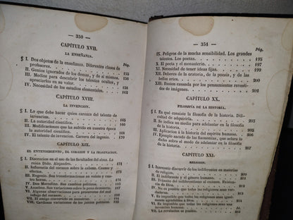 65- El Criterio - Jaime Balmes - Paris, Librería De Rosa, Bouret Y Cía. 1851