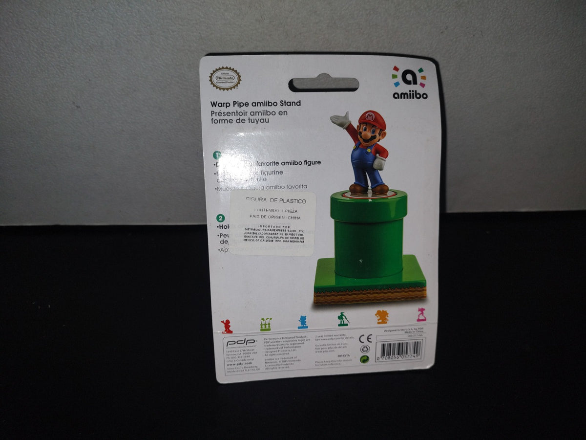 A5- Juguete De Nintendo: Warp Pipe Amiibo Stand - 2015