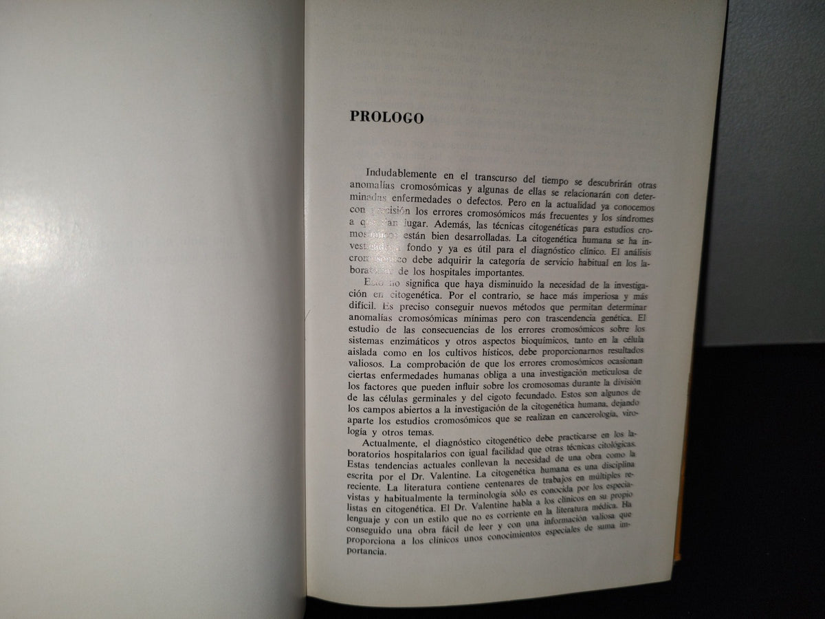 124- Trastornos Cromosómicos. Introducción Para El Clínico - G. H. Valentine