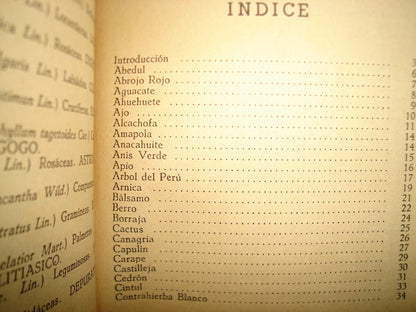 169- Yerbario Mexicano. Cúrese Con Plantas Y Yerbas Luis G. Cabrera - 1988