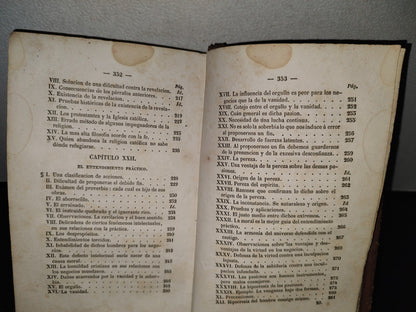 65- El Criterio - Jaime Balmes - Paris, Librería De Rosa, Bouret Y Cía. 1851