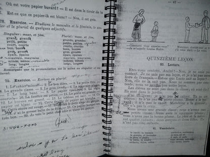 145- Método De Francés, Por C. Godard, Primer Libro - Editorial Progreso - 1938