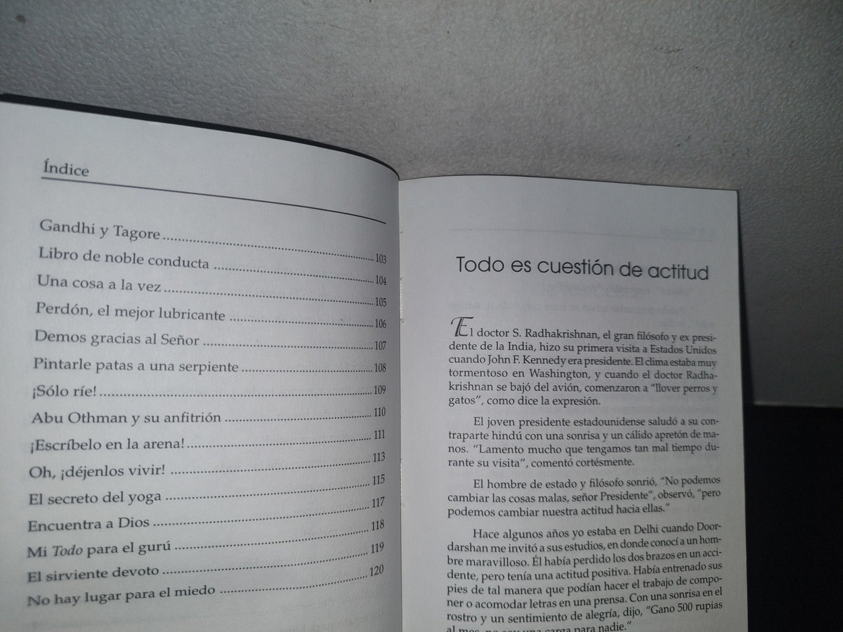 96- ¡Todo Es Cuestión De Actitud! Anécdotas Que Inspiran Fe Y Valor - J. P. Vaswani